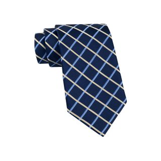 Izod Grid Tie, Navy, Mens