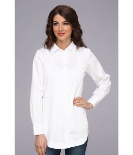 Pendleton So Simple Tunic Womens Long Sleeve Button Up (White)
