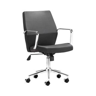 Zuo Holt Office Chair, Black