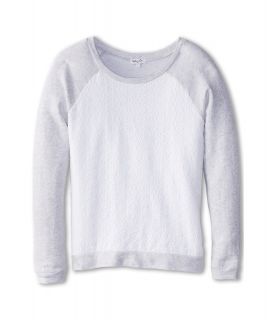 Splendid Littles Eyelet L/S Sweatshirt Girls Sweatshirt (Gray)