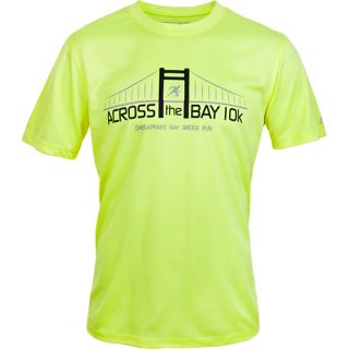 Official Across the Bay 10K Short Sleeve Yellow Ribbon Tee 10K Across the Bay M