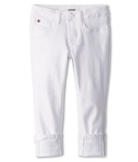 Hudson Kids Ginny Crop Five Pocket Girls Jeans (White)