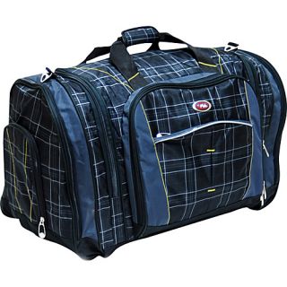 Silver Lake 22 Duffel   Black Plaid