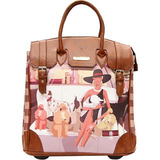 Fiona Rolling Business Tote, Special Print Edition LAUREN   Nicole Le