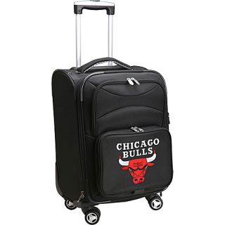 NBA Chicago Bulls 20 Domestic Carry On Spinner Black   De