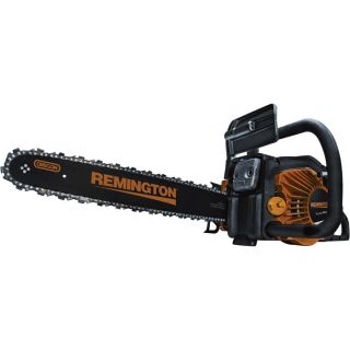 Remington Chain Saw   20 Inch Bar, 55cc 2 Cycle Engine, 3/8 Inch Pitch, Model