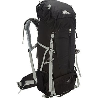 Summit 45 Backpacking Pack Black/Black/Silver   High Sierra Backpack