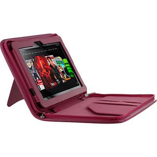 Executive Leather Case for Kindle Fire HD 8.9 Magenta   rooCASE Laptop