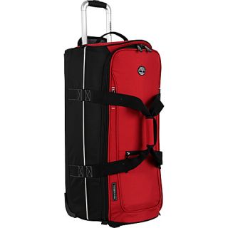 Claremont 28 Wheeled Duffle Red/black   Timberland Travel Duffels