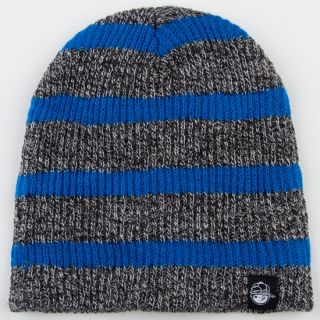 Daily Stripe Boys Beanie Gray/Blue One Size For Women 235101115