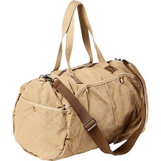 Large Canvas Duffel Khaki   Vagabond Traveler All Purpose Duff