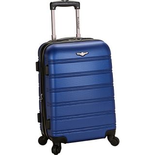 20 Melbourne Expandable ABS Carry On Blue   Rockland Luggage H