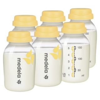 Medela 6pk BPA Free Breastmilk Collection & Storage Bottles