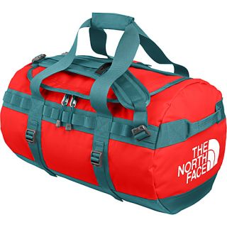 Base Camp Duffel Small Fire Brick Red/Jaiden Green   The North Fa
