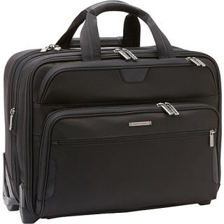 Large Expandable Rolling Laptop Brief Black   Briggs & Riley Whee