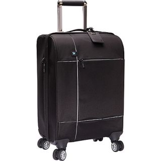 20 Split Case Spinner Black   BMW Luggage Small Rolling Luggage