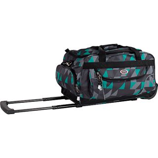 Champ 21 Rolling Duffel PUZZLE   CalPak Small Rolling Luggage