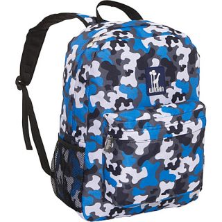 Blue Camo Crackerjack Backpack Blue Camo   Wildkin Kids Backpacks