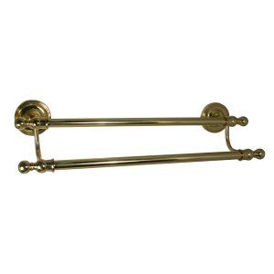 Allied Brass R 72 18 ABR Antique Brass Universal 18 Inch Double Towel Bar