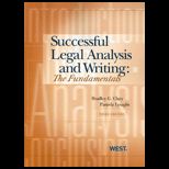 Successful Legal Analysis and Writing  Fundamentals