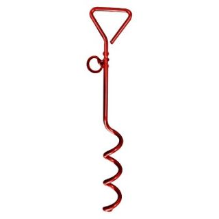 Platinum Pets Coated Steel Tie Out Stake   Red