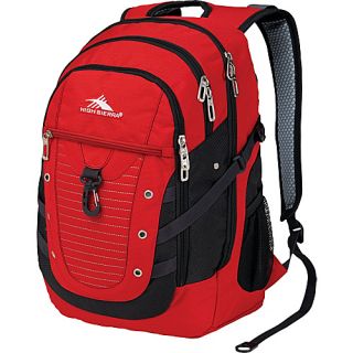 Tactic Backpack Crimson/Black/Mercury   High Sierra Laptop Backpacks