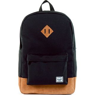 Heritage Suede Black/Suede   Herschel Supply Co. School & Da