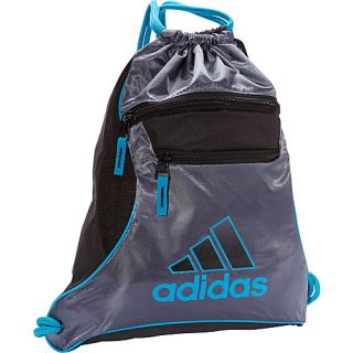 Momentum Sackpack Lead/Solar Blue   adidas School & Day Hiking Backpacks