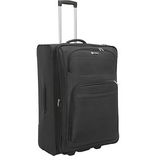 Helium Quantum 29 Exp. Trolley Black   Delsey Large Rolling Luggage