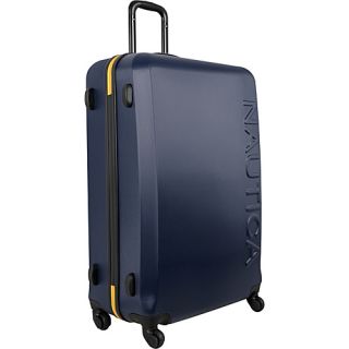 Striker Hardside 28 Suitcase Navy/Yellow   Nautica Large Rolling Luggag