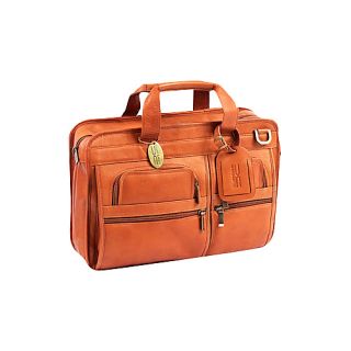 Slimline Executive Briefcase   Saddle