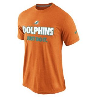 Nike Just Do It 2 (NFL Miami Dolphins) Mens T Shirt   Orange Horizon