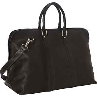 Vaquetta Getaway 25 Inch Duffel Bag Black   Royce Leather Travel