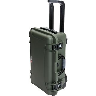 935 Case With Padded Divider Olive   NANUK Small Rolling Luggage