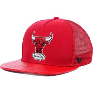 Chicago Bulls 47 Brand NBA Hardwood Classics Stringray Mesh Trucker