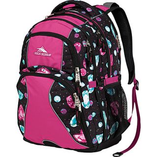Swerve Laptop Backpack  Womens Bejeweled/Purple Razz/Black   High S