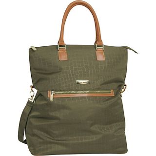 Jungle Oversized Tote Olive   Anne Klein Luggage Luggage Tote