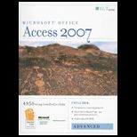 Access 2007  Advanced [With 2 CDs]