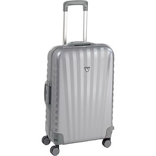 Uno SL 28 Hardside Spinner CLOSEOUT Silver   Roncato Large Rolling Lugg