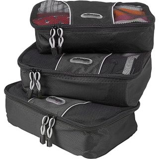 Small Packing Cubes   3pc Set   Black