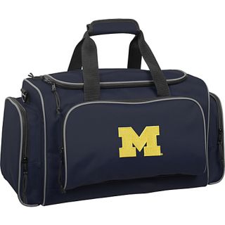 University of Michigan Wolverines 21 Collegiate Duffel Navy   Wally