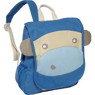 EcoZoo Kids Backpack Blue Monkey   ecogear Kids Backpacks