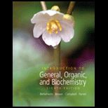 Introduction to General, Organic and Biochemistry   With CD