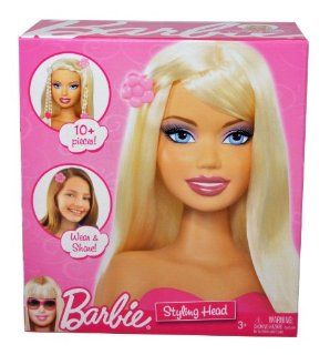 Barbie Year 2009 Fashionistas Series Styling Head with 10 Pieces of Share and Wear Hair Accessory Toys & Games