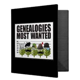 Genealogies Most Wanted Binder