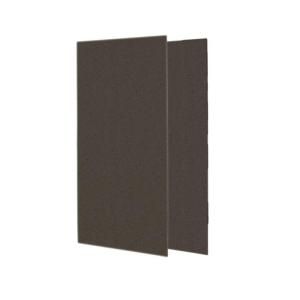 Swanstone 1/4 in. x 36 in. x 96 in. Two Piece Easy Up Adhesive Shower Wall Panels in Canyon SS 3696 2 124