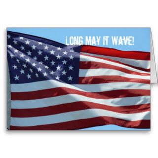 Long May It Wave Cards