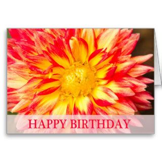 Happy Birthday Soft Pink Flower Card