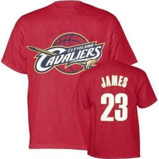 Lebron James Name and Number Player Jersey T shirt (XX Large)  Clothing