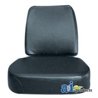 A & I Products Back Cushion, Steel, BLK VINYL (Agri King) Replacement for Case IH Part Number 210S1V